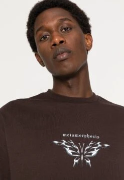 YOURTURN Unisex - T-Shirt Print -Dark Brown -Aanbiedingen Yourturn Winkel 02e4d60f13f94c1fafeeb82f0a656834