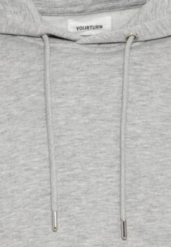 YOURTURN Unisex - Hoodie - Mottled Grey -Aanbiedingen Yourturn Winkel 046923917e3648a69f77e2fcf81104e1