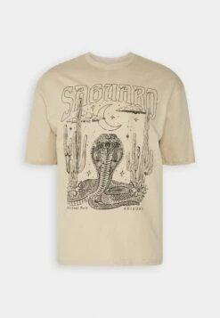 YOURTURN Unisex - T-Shirt Print - Tan -Aanbiedingen Yourturn Winkel 0509e4a795f4496d822dbadc2f46e429