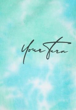 YOURTURN Unisex - T-Shirt Print - Blue/Green -Aanbiedingen Yourturn Winkel 0866272279b540378a4472d05d57135d