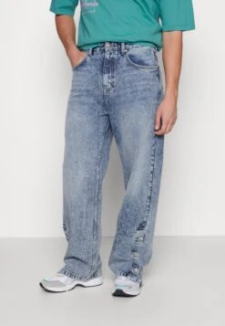 YOURTURN Unisex - Relaxed Fit Jeans - Light Blue Denim -Aanbiedingen Yourturn Winkel 0aefaa02079b45748b8ba2cc4f08ec56