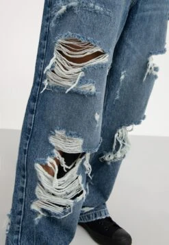 YOURTURN Unisex - Relaxed Fit Jeans - Light Blue Denim -Aanbiedingen Yourturn Winkel 0d695abebaa54b68a0300293b3c8dce5