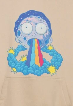 YOURTURN Rick And Morty Unisex - Hoodie - Beige -Aanbiedingen Yourturn Winkel 0e9b910241e34ba5840b53cf20f5bcbe
