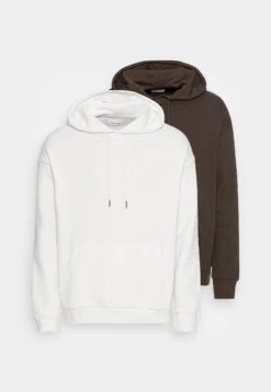 YOURTURN 2 Pack Unisex - Hoodie - Brown/Off White -Aanbiedingen Yourturn Winkel 1092ffc1bb8b490883d81c8bd949767a