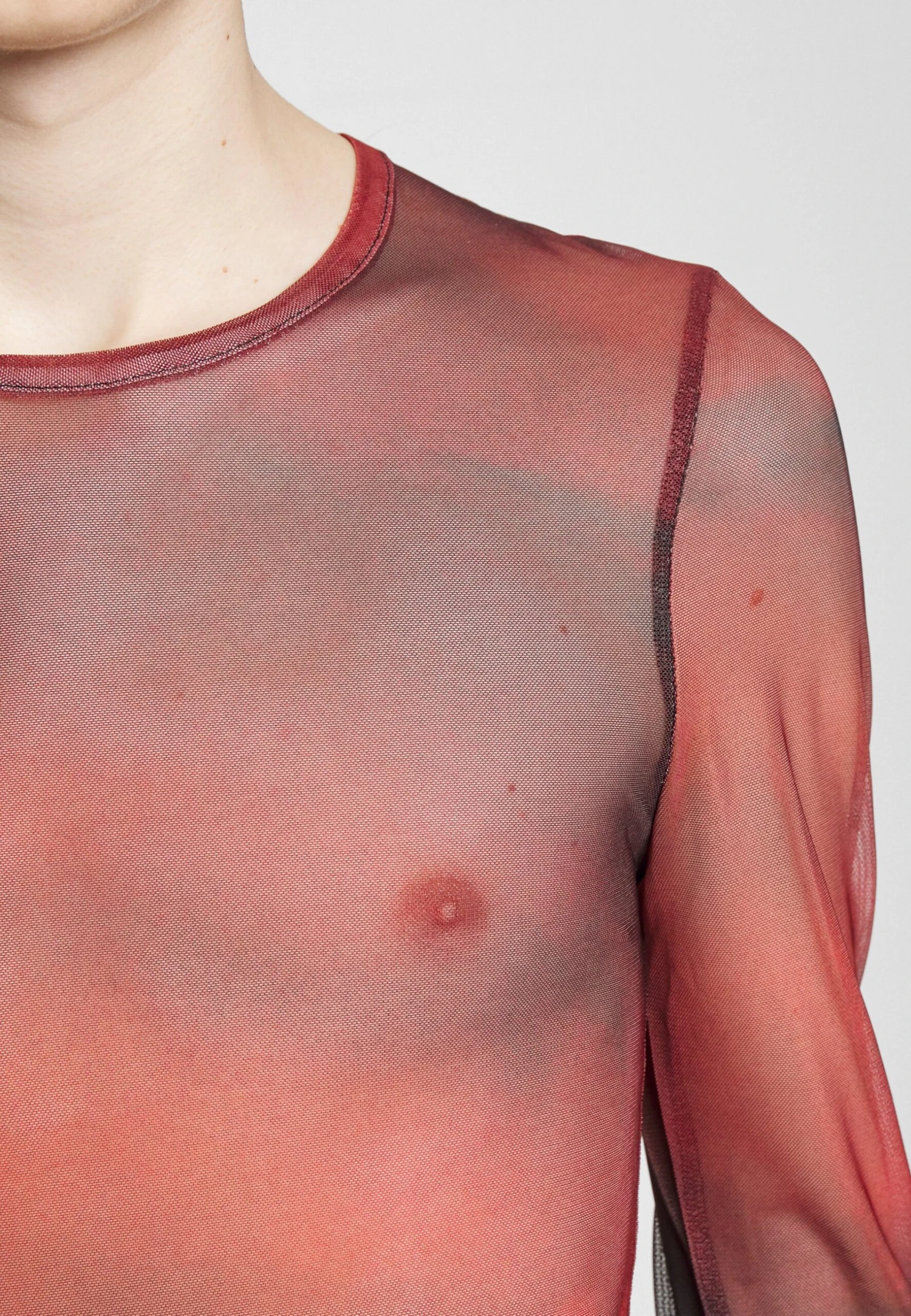 YOURTURN Unisex - Longsleeve -Red 6 YOURTURN Unisex - Longsleeve -Red - Afbeelding 6