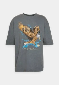 YOURTURN Unisex - T-Shirt Print - Mottled Black -Aanbiedingen Yourturn Winkel 28d215fc6f2b4e13857e1ab0f19ccd6a