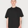 YOURTURN Heavy Weight Tee Unisex - T-Shirt Basic - Black
