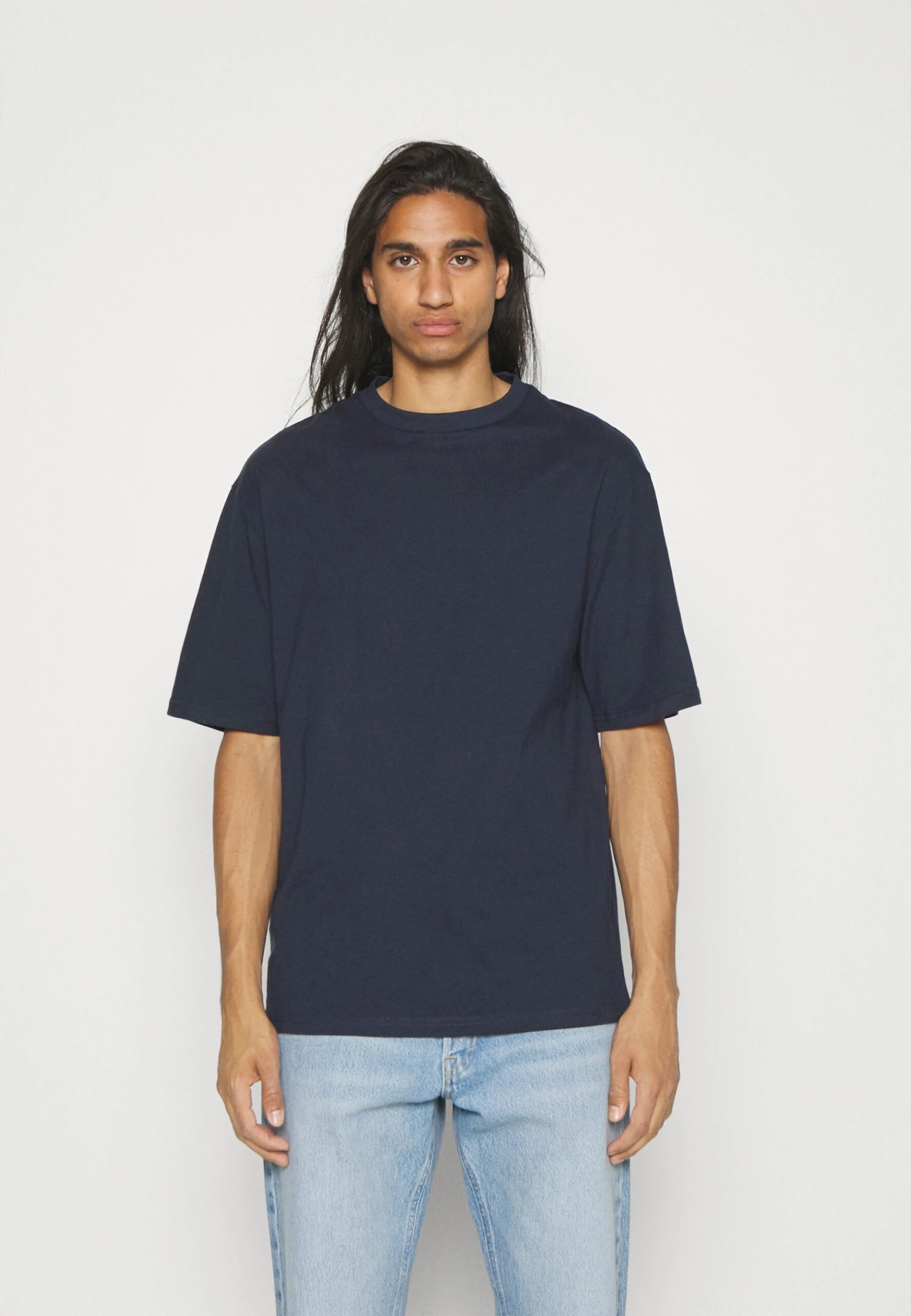 YOURTURN 3Pack Unisex - T-Shirt Basic - Olive, Beige, Dark Blue 2 YOURTURN 3Pack Unisex - T-Shirt Basic - Olive, Beige, Dark Blue - Afbeelding 2