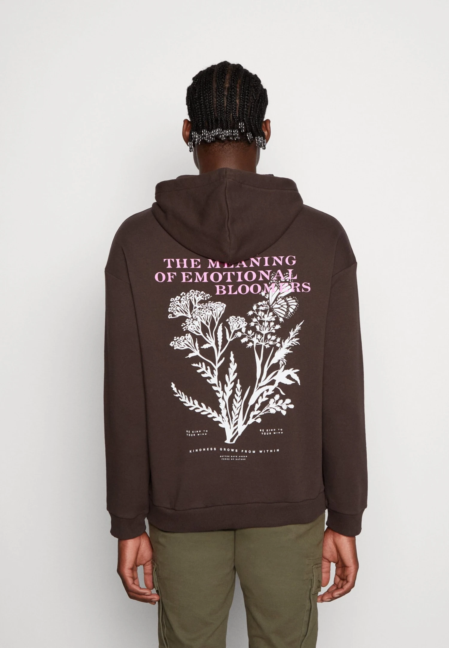 YOURTURN Hoodie- Sweater - Brown 1 YOURTURN Hoodie- Sweater - Brown