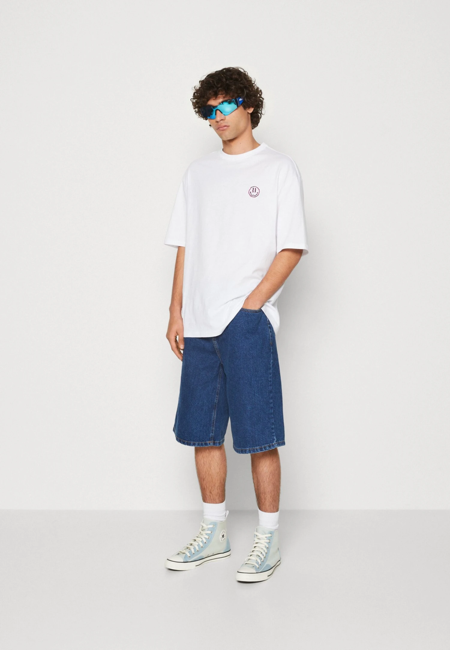 YOURTURN Unisex - T-Shirt Basic - White 2 YOURTURN Unisex - T-Shirt Basic - White - Afbeelding 2