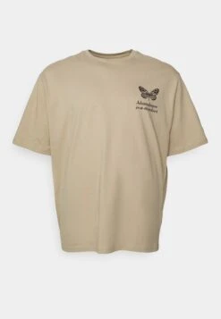 YOURTURN Unisex - T-Shirt Print - Beige -Aanbiedingen Yourturn Winkel 4b98162d27a641138e0d1affc893344d