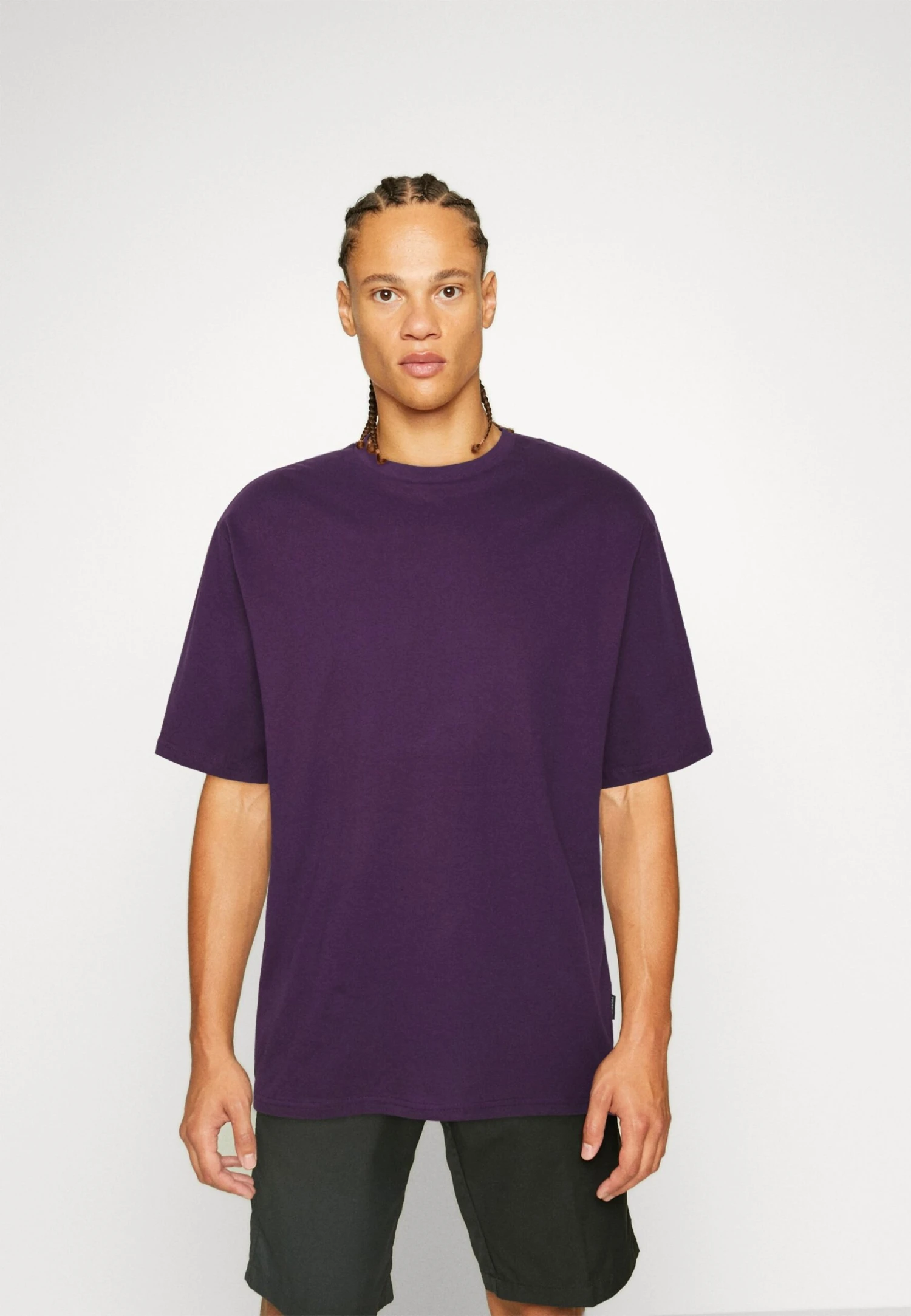 YOURTURN 3Pack Unisex - T-Shirt Basic - Grey/Purple/Black 2 YOURTURN 3Pack Unisex - T-Shirt Basic - Grey/Purple/Black - Afbeelding 2