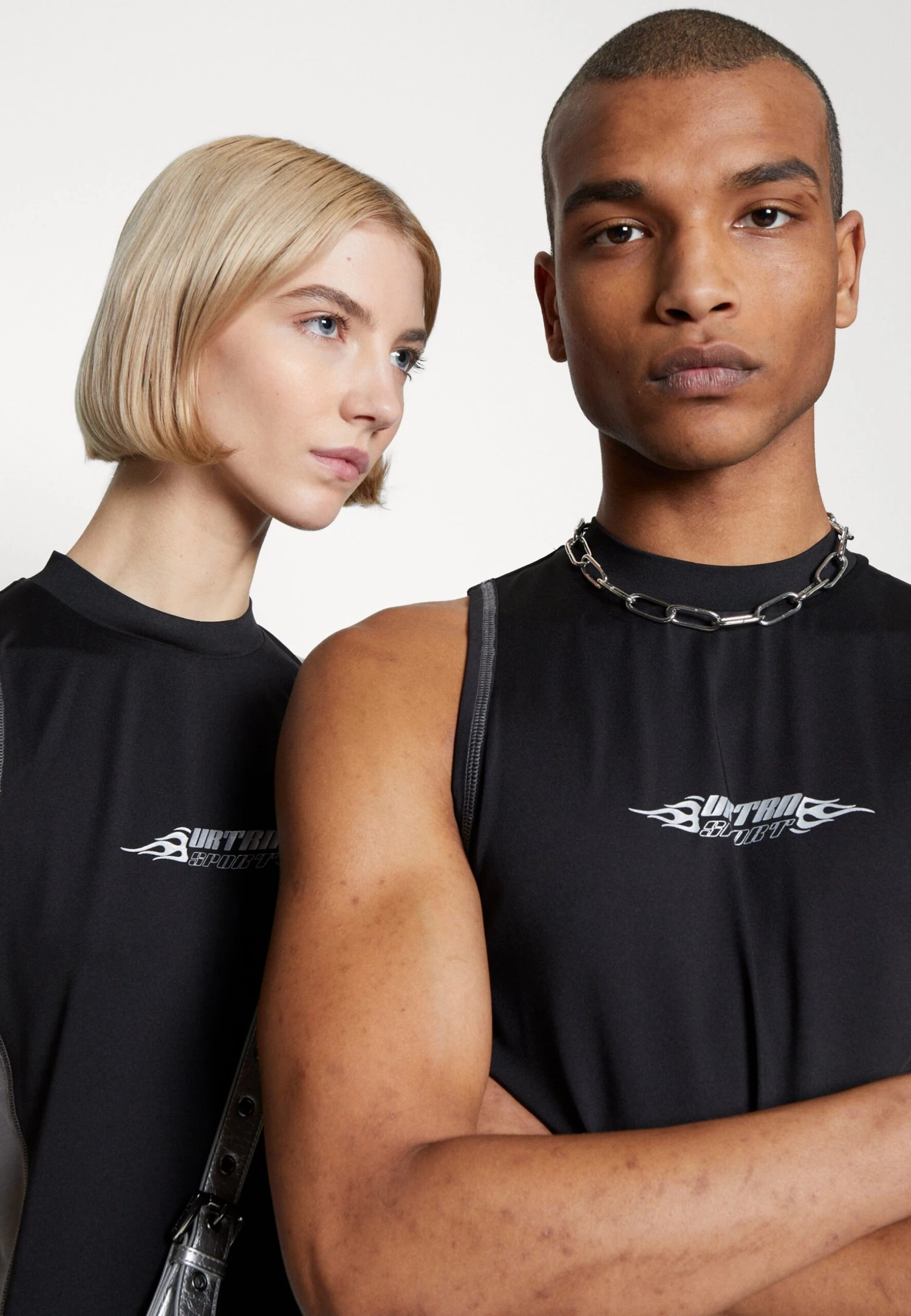 YOURTURN Unisex - Top - Black 4 YOURTURN Unisex - Top - Black - Afbeelding 4