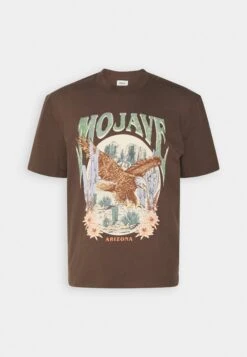 YOURTURN Unisex - T-Shirt Print - Brown -Aanbiedingen Yourturn Winkel 5680d2aaaf0c47ff99b4af752270d377