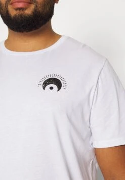 YOURTURN Eye Moon Tee Unisex - T-Shirt Print - White -Aanbiedingen Yourturn Winkel 56ce331059a24c8899d65fca950cb314