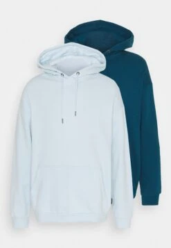 YOURTURN 2 Pack Unisex - Hoodie - Teal/Light Blue -Aanbiedingen Yourturn Winkel 59345ff175764201a16d944734767215