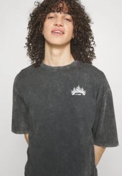 YOURTURN Skull Graphic Tee Unisex - T-Shirt Print - Mottled Black -Aanbiedingen Yourturn Winkel 5af2e41f27104c59808e8bcc301bfbf3