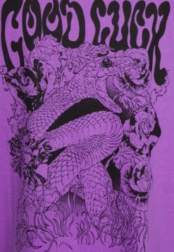 YOURTURN Unisex - T-Shirt Print - Purple -Aanbiedingen Yourturn Winkel 5bb5dc58cf7b450c9986bcd4a7cb6770