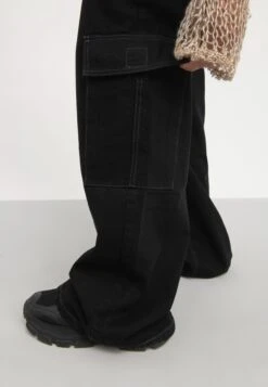 YOURTURN Unisex - Relaxed Fit Jeans - Black Denim -Aanbiedingen Yourturn Winkel 66f5387c2aaf4b5e96961ec137ee6af6