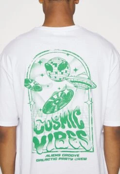 YOURTURN Unisex - T-Shirt Print - White -Aanbiedingen Yourturn Winkel 67cf9846013f4e80bf4cf510b73fd8d5