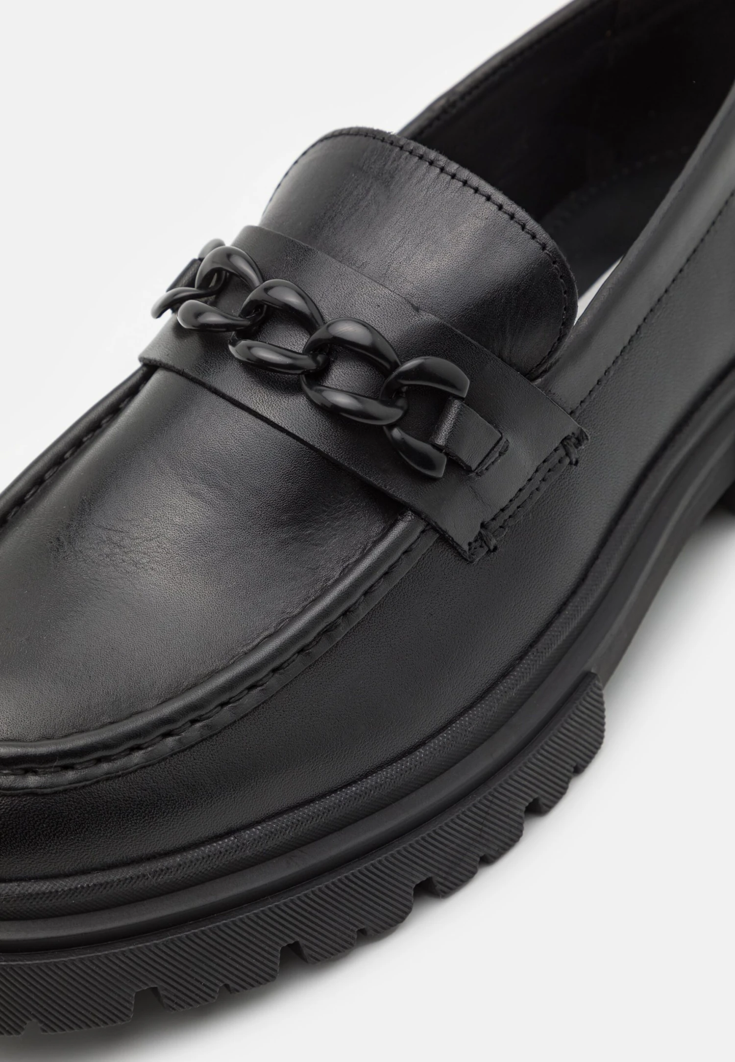 YOURTURN Leather Unisex - Instappers - Black 6 YOURTURN Leather Unisex - Instappers - Black - Afbeelding 6