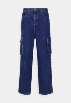 YOURTURN Cargo Denim Wide Leg Unisex - Relaxed Fit Jeans - Rinsed Denim -Aanbiedingen Yourturn Winkel 6f9738103c604994b7f9621c7b4e9421