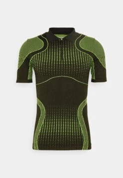 YOURTURN Unisex - Poloshirt - Black/Green -Aanbiedingen Yourturn Winkel 8171098e63af4d089f603c2f968dcf94