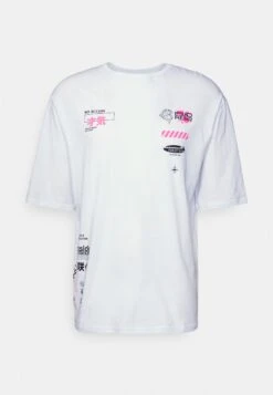 YOURTURN Unisex - T-Shirt Print - White -Aanbiedingen Yourturn Winkel 82812cb2a5de45e6bf08200b8b57a0f8