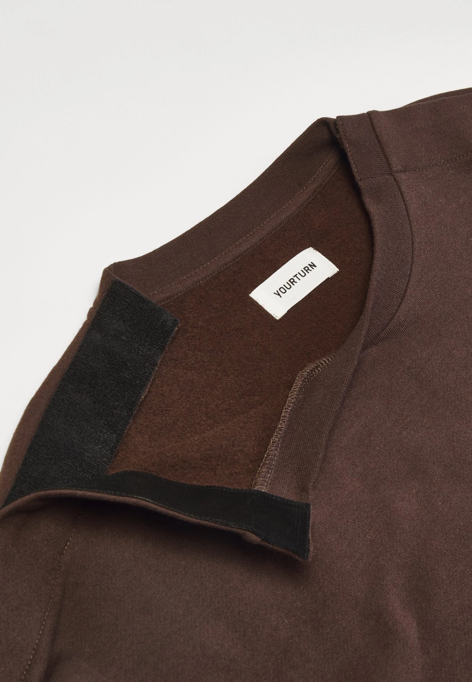 YOURTURN Unisex - Sweater - Dark Brown 11 YOURTURN Unisex - Sweater - Dark Brown - Afbeelding 11