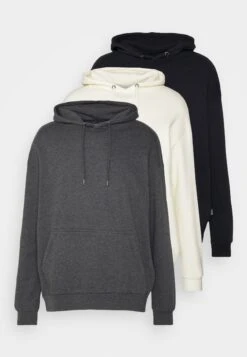 YOURTURN Unisex 3 Pack - Hoodie - Black/Mottled Dark Grey/Off White 12 YOURTURN Unisex 3 Pack - Hoodie - Black/Mottled Dark Grey/Off White -Aanbiedingen Yourturn Winkel 9f67d9effa7b40808acf2ad0fce05e81