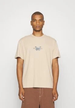 YOURTURN Unisex - T-Shirt Print - Tan