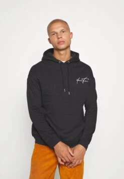YOURTURN Bold Script Hoodie Unisex - Sweater - Black -Aanbiedingen Yourturn Winkel a17dfdf24900463cb7ea23f6c78bf85f