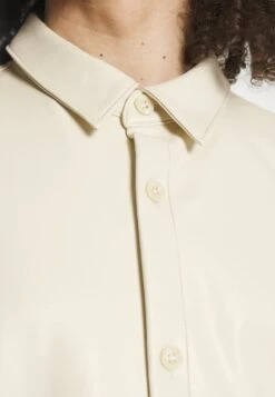 YOURTURN Unisex - Imitatieleren Jas - Beige -Aanbiedingen Yourturn Winkel a32ba3b97fb84e7fae95b9c061124838