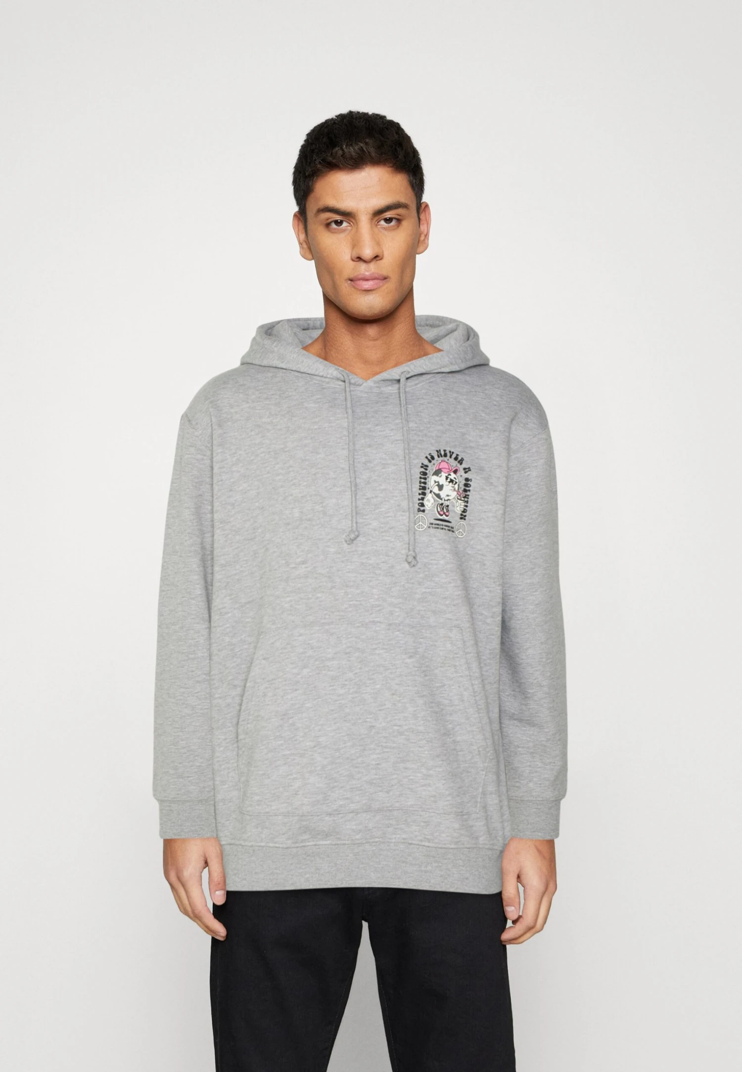 YOURTURN Unisex - Hoodie - Grey 3 YOURTURN Unisex - Hoodie - Grey - Afbeelding 3
