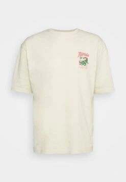 YOURTURN Crocodile Florida Graphic Tee Unisex- T-Shirt Print - Beige -Aanbiedingen Yourturn Winkel b198d671e565489ea5d4e3807bddb05c