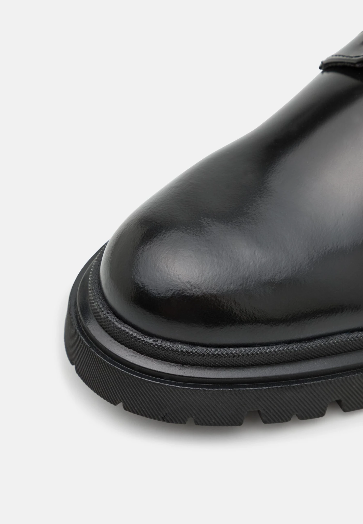 YOURTURN Leather Unisex - Sportieve Veterschoenen - Black 6 YOURTURN Leather Unisex - Sportieve Veterschoenen - Black - Afbeelding 6