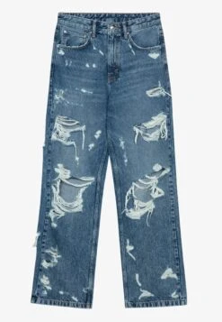 YOURTURN Unisex - Relaxed Fit Jeans - Light Blue Denim -Aanbiedingen Yourturn Winkel b86d37982311469cbf7a594c73bfe557