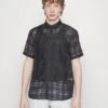 YOURTURN Mesh Shirt - Overhemd - Black