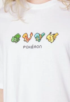 YOURTURN Pokemon Pikachu Unisex - T-Shirt Print - White -Aanbiedingen Yourturn Winkel c859d63ec031460dbb44de3f194a0384