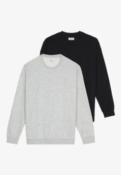 YOURTURN Unisex 2 Pack - Sweater - Black/Mottled Light Grey -Aanbiedingen Yourturn Winkel ca48994b3c274aa685423dccdbfee630