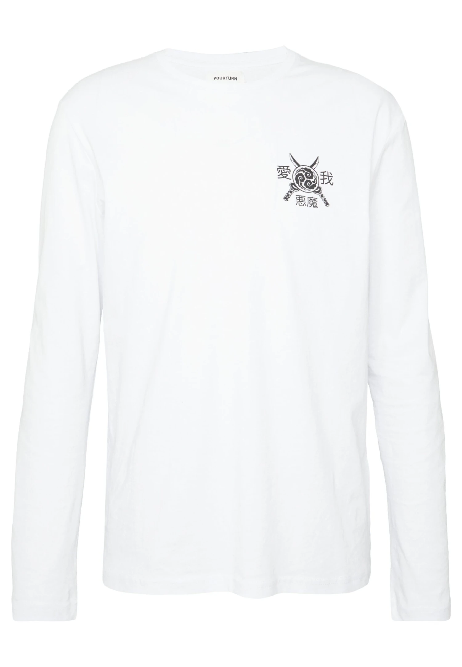 YOURTURN Longsleeve - White 5 YOURTURN Longsleeve - White - Afbeelding 5