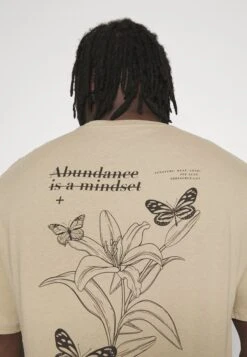 YOURTURN Unisex - T-Shirt Print - Beige -Aanbiedingen Yourturn Winkel cb021d715ef14ae59ddec0baee9349c5