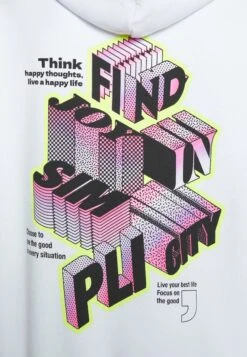 YOURTURN Letters - Hoodie - White -Aanbiedingen Yourturn Winkel d3b2f1b75e9c4ad1adb47aee3aed33b7