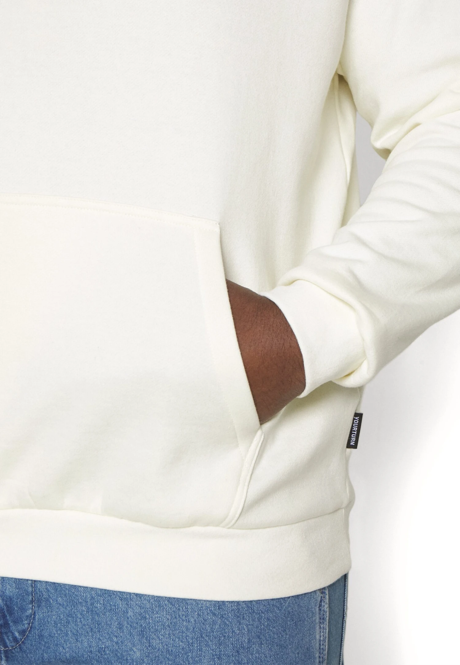 YOURTURN 2 Pack Unisex - Hoodie -Brown/Off-White 8 YOURTURN 2 Pack Unisex - Hoodie -Brown/Off-White - Afbeelding 8