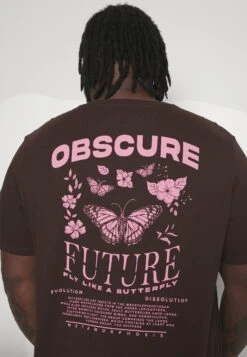 YOURTURN T-Shirt Print - Dark Brown -Aanbiedingen Yourturn Winkel d8f393defc3d420bad3f6109b2939097