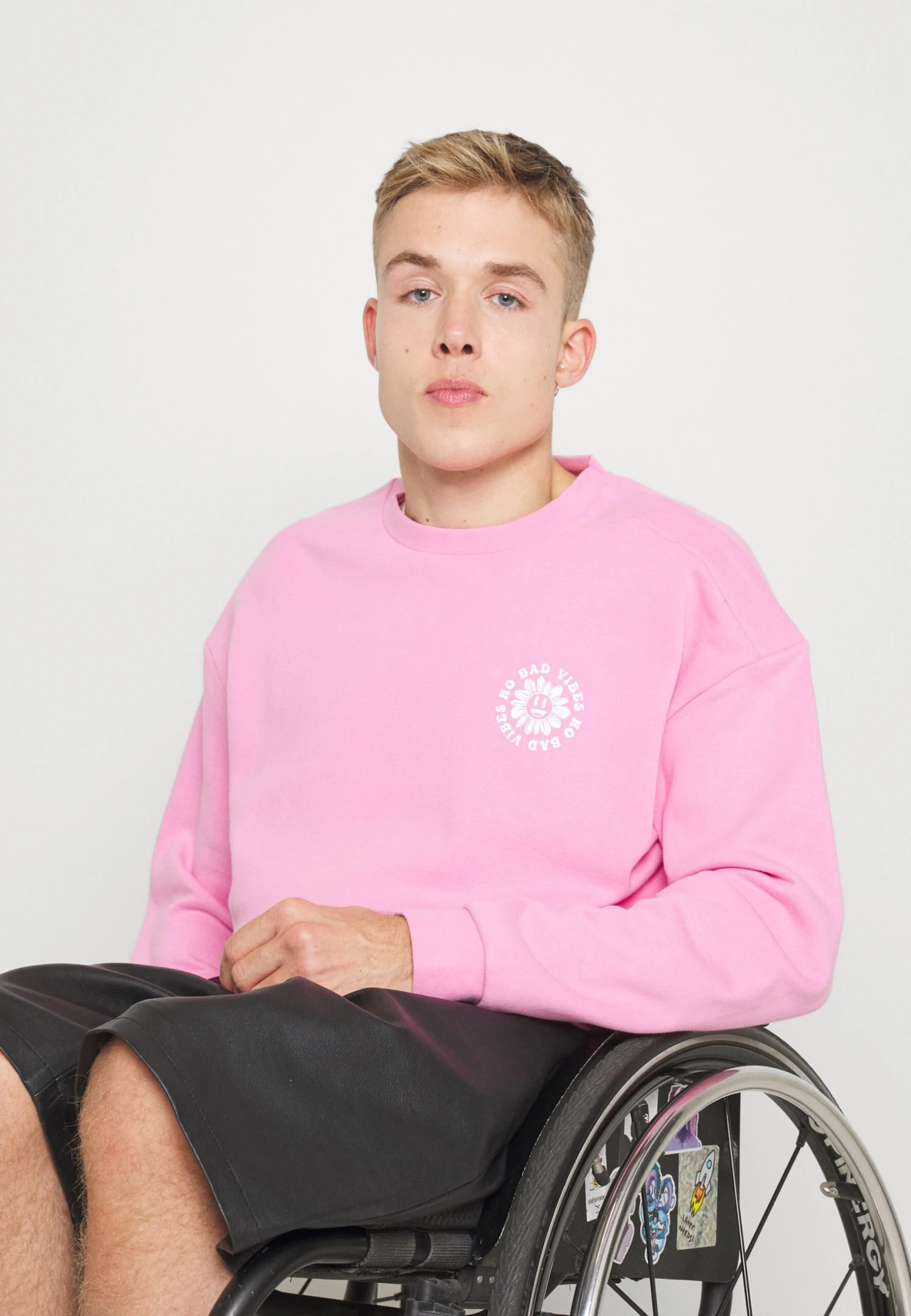 YOURTURN Unisex - Sweater - Pink 3 YOURTURN Unisex - Sweater - Pink - Afbeelding 3