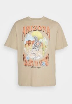 YOURTURN Unisex - T-Shirt Print - Beige -Aanbiedingen Yourturn Winkel eb835e4163af4e4d9bb92027d2fa8fb7