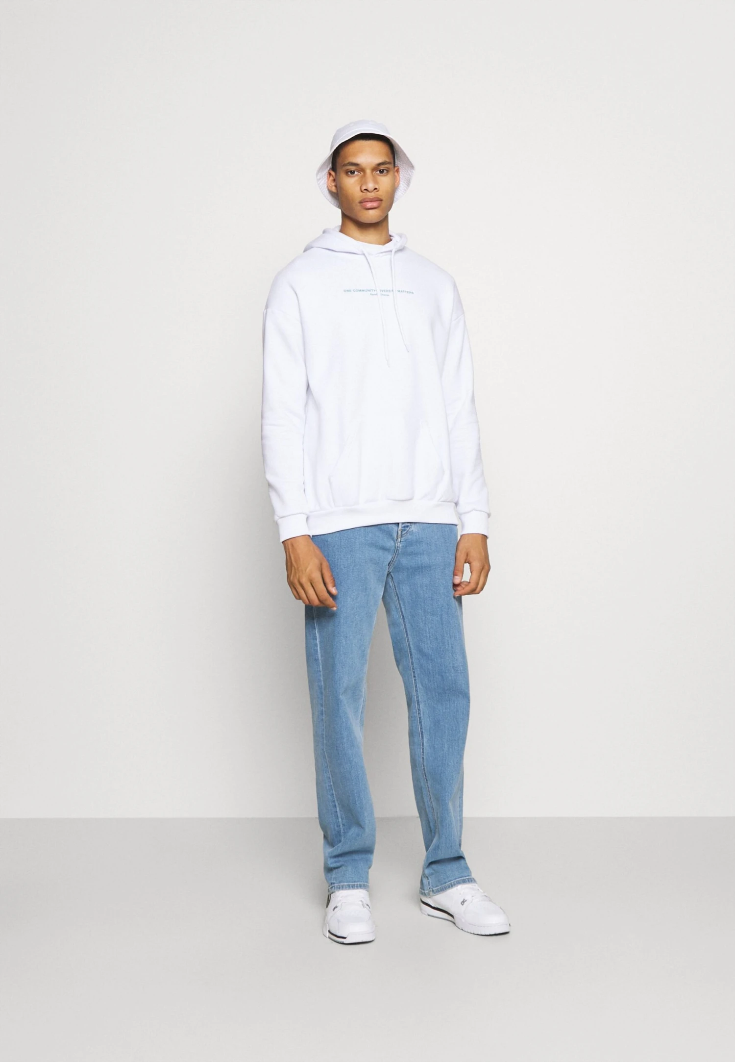 YOURTURN Unisex - Hoodie - White 2 YOURTURN Unisex - Hoodie - White - Afbeelding 2