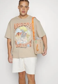 YOURTURN Unisex - T-Shirt Print - Beige -Aanbiedingen Yourturn Winkel f29c8ab954f9431ea279e67e74cf1e7f