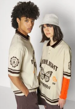 YOURTURN Unisex - Poloshirt - Off-White -Aanbiedingen Yourturn Winkel f864bebbaad8433380d69100bbbe5644